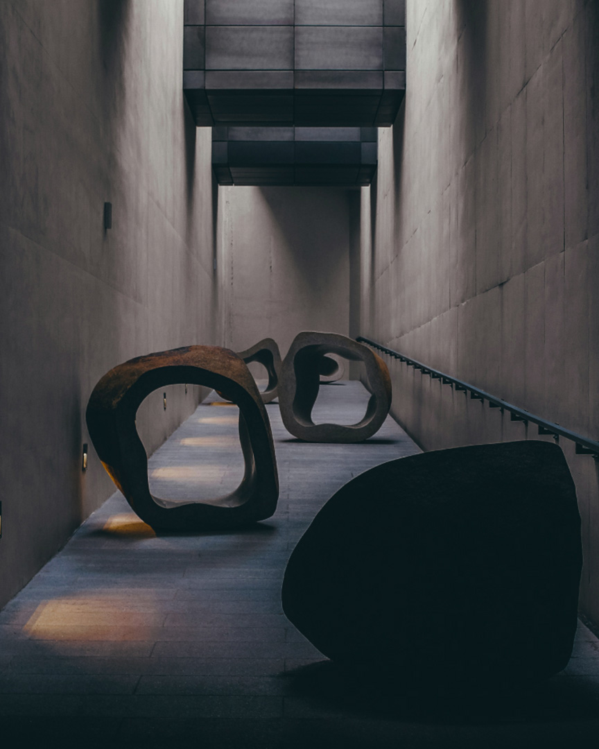 Case study TRIUM Art Gallery, rappresenta un’installazione artistica contemporanea